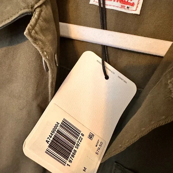 LEVI'S Women's Heritage Cotton Denim Romper NWT - Picture 9 of 14